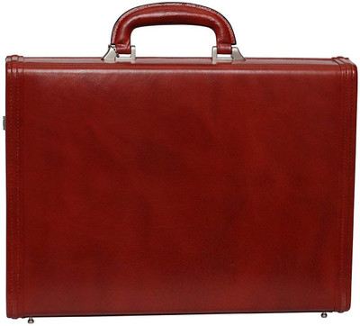 Hifly Bag Cum Office File Bag Medium Briefcase - For Men(Brown)