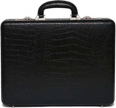 

Hifly Bag Cum Office File Bag Medium Briefcase - For Men(Black)