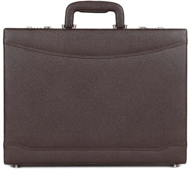 

Hifly Bag Cum Office File Bag Medium Briefcase - For Men(Brown)