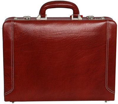 

Hifly Bag Cum Office File Bag Medium Briefcase - For Men(Brown)