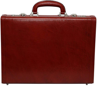 

Hifly Bag Cum Office File Bag Medium Briefcase - For Men(Maroon)