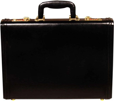 

Hifly Bag Cum Office File Bag Medium Briefcase - For Men(Black)