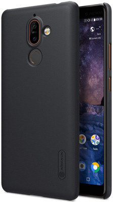 Nillkin Back Cover for Nokia 7 Plus(Black, Plastic) Flipkart