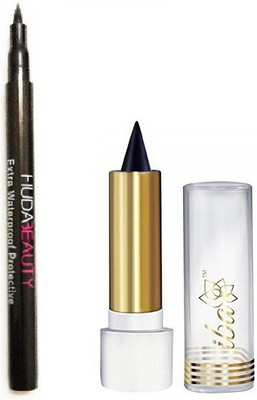 

iba halal care EYE PACK WITH PURE NATURAL HALAL KAJAL WITH WATERPROOF ULTRA FINE LONG STAY EYE LINER PACK(Set of 2)
