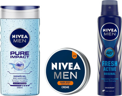 Nivea GIFT PACK(Set of 3)