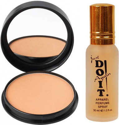 

Oriflame Sweden Pure Colour Pressed Powder Compact (Natural) with one do it perfume 30 ml(Set of 2)