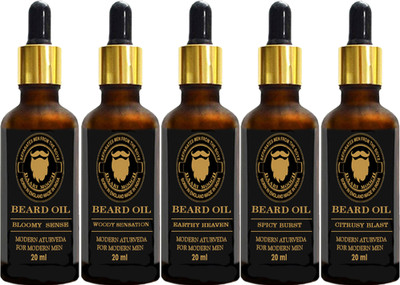 

DAARIMOOCH Beard oil-trial pack(Set of 5)