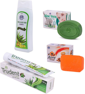 

TCM Tooth Paste Soap Shampoo Combo Pack(Set of 5)