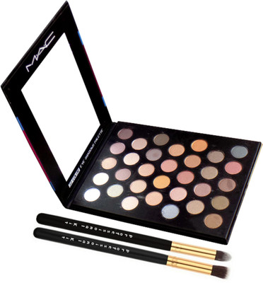 

Professional kit Make Up Brush Set Of 2, Mac 32 Shade Eyeshadow Palette(Set of 3)