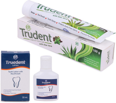 

TCM Tooth Paste With Mouth Wash Combo Pack(Set of 2)