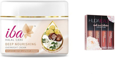 

iba halal care iba deep nourishing cream with nude love collection(Set of 2)
