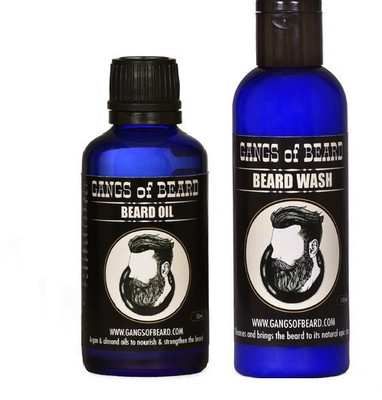 

gangs of beard Beard Oil + Beard Wash(Set of 2)