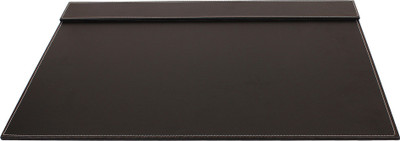 

FABBiTY 0 Compartments Faux Leather Desk Pad(Black)