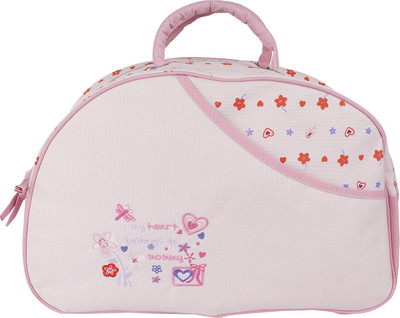 

Aarushi Multipurpose Waterproof Diaper Bag with pockets, Pink Diaper Bag(Pink)
