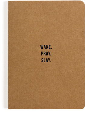 

Flipkart SmartBuy A6 Notebook(SLAY A6 RULED NOTEBOOK, Brown)