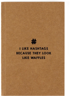

Flipkart SmartBuy A5 Notebook(HASHTAGS A5 BLANK NOTEBOOK, Brown)