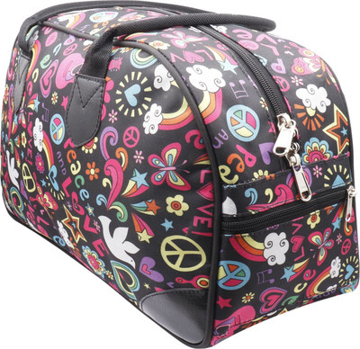 

kisavo Peace & Love Travel Duffel Bag(Multicolor)