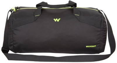 

Wiki by Wildcraft Black Travel Duffle (11551) Duffel Strolley Bag(Black)