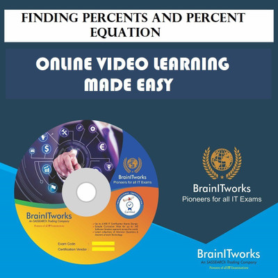 

SAPSMART Finding Percents and Percent Equation Online Learning Made Easy(DVD)