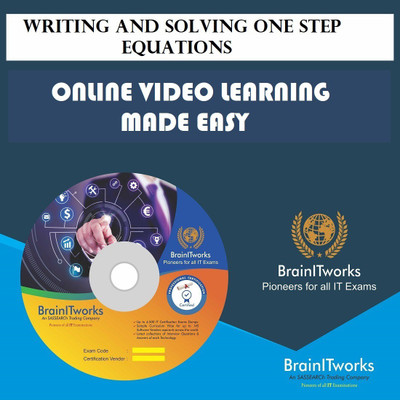 

SAPSMART Writing and Solving one Step Equations Online Learning Made Easy(DVD)