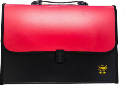 

Saga PVC Expandable File Folder(Set Of 1, Red)