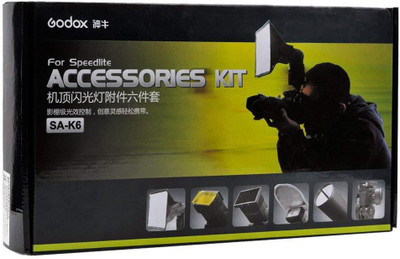 

GODOX SA-K6 6 in 1 Photography Speedlite Accessories Kit Flash(Na)