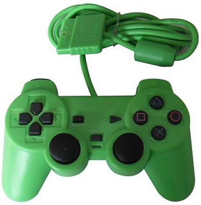 

BVG PS2 Wired Controller DUALSHOCK 2 For PS2 Controller Green Gamepad(Green, For PS2)