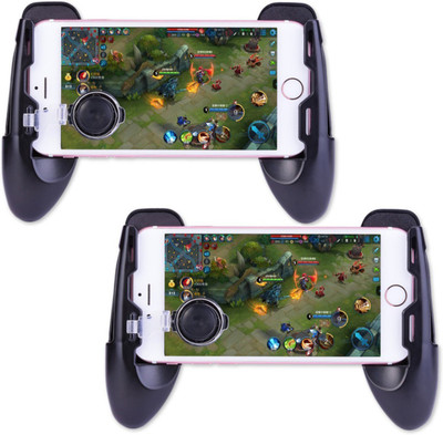 

ReTrack SET OF 2PC Game Shooter Trigger Portable Joystick Handle Phone Gamepad 4.5 Inch to 6.5Inch Gaming Accessory Kit(Black, For Android, iOS)