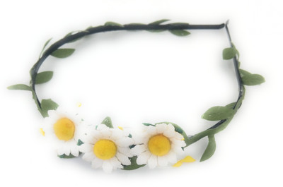 

SKD Women/ Girls Sunflower Headband Hair Accessories Hair Band(Yellow)