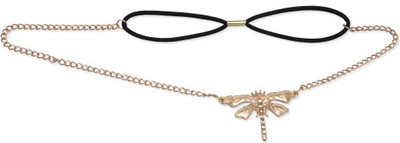 

FemNmas Butterfly Fashion celebrity Head Band(Gold)