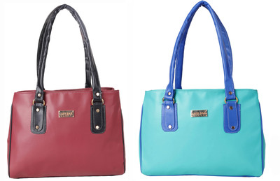 

Lady bar Shoulder Bag(Blue)