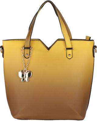 

Butterflies Hand-held Bag(Yellow)