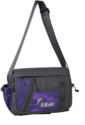 

F Gear Sling Bag(Purple, Grey), Grey;purple