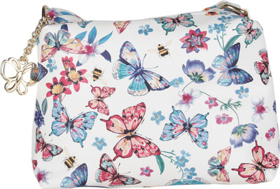 

Butterflies Sling Bag(White)