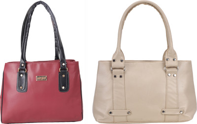 Lady bar Shoulder Bag(Maroon)