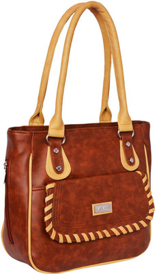 

Harvest Shoulder Bag(Maroon, Tan)