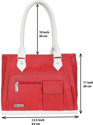 

FD Fashion Shoulder Bag(Red, White)