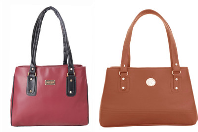 

Lady bar Shoulder Bag(Tan)
