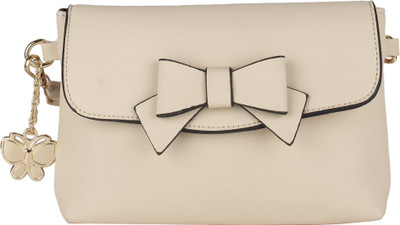 

Butterflies Sling Bag(Beige)