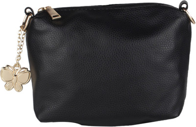 

Butterflies Sling Bag(Black)