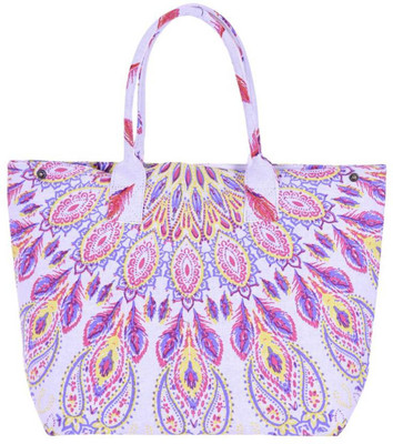 

Handicraft-Palace Shoulder Bag(White)