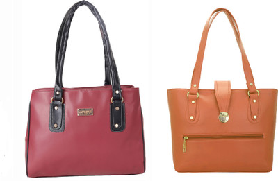 

Lady bar Shoulder Bag(Tan)