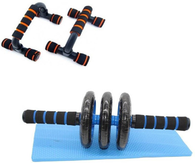 

Lord Best Quality AB Roller or Pushup bar Gym & Fitness Kit