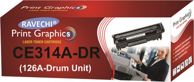 

Ravechi 126A CE314A Black Drum Unit Single Color Toner(Black)
