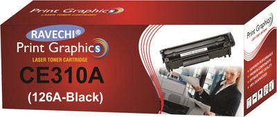 

Ravechi 126A CE310A Black Single Color Toner(Black)