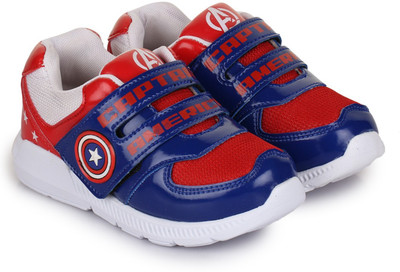 

Marvel Boys Velcro Running Shoes(Blue