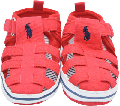 

Baby Bucket Boys & Girls Velcro Formal Boots(Red