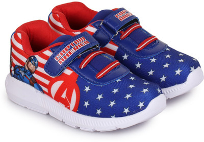 

Marvel Boys Velcro Running Shoes(Blue