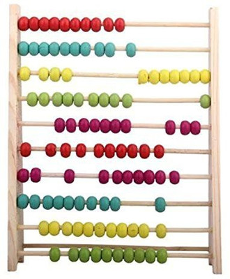 

FK RETAIL Wooden Abacus for Kids used for Counting Colors Numbers Maths Learning Educational Toy (Multicolor)(Multicolor)