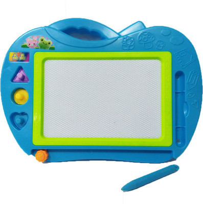 

Loggas Drawing Magic Slate & Writing Board with Diffrent Shape(Blue)